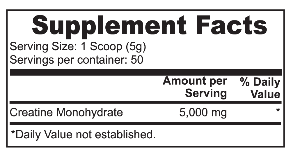 Precision Creatine Monohydrate